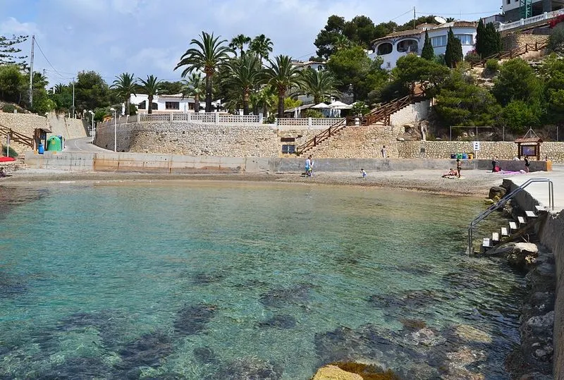 Playa del Baladrar en Benissa, Alicante — foto 6 de 6