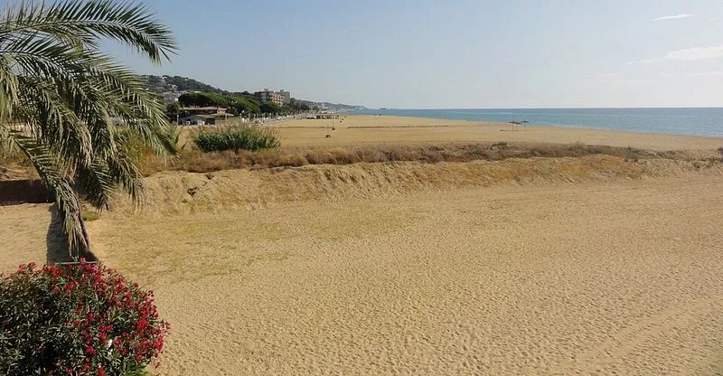 Playa del Balís en Sant Andreu de Llavaneres, Barcelona — foto 2 de 3