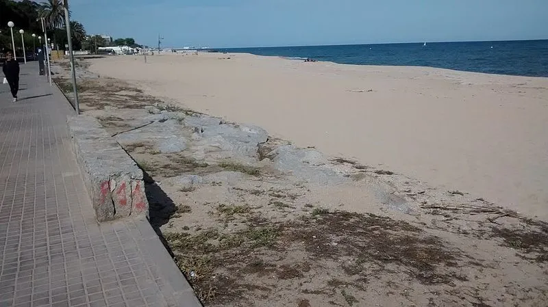Playa del Balís en Sant Andreu de Llavaneres