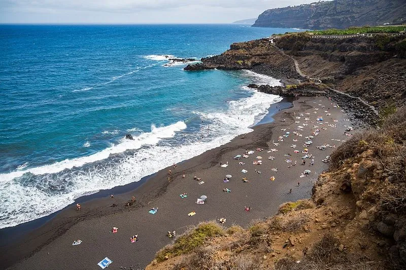 Playa El Bollullo en La Orotava, Santa Cruz de Tenerife — foto 3 de 5