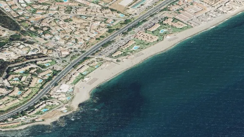 Playa del Bombo en Mijas