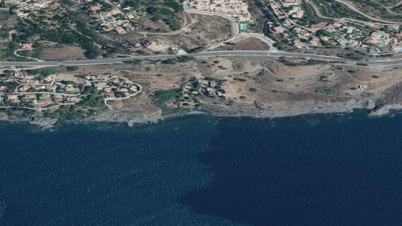 Vista aérea de El Caletón, Salobreña