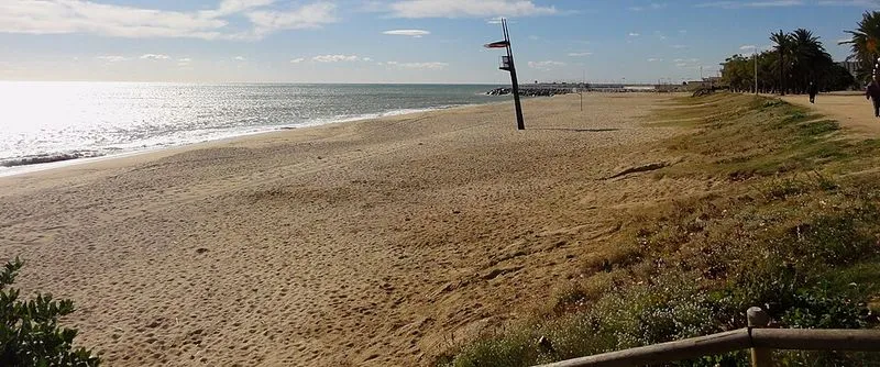 Playa del Callao en Mataró, Barcelona — foto 2 de 4