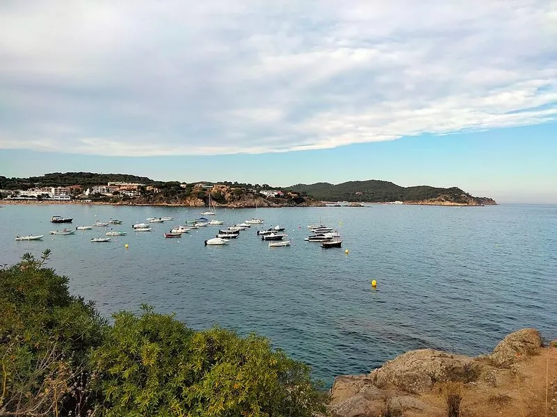 Playa del Castell en Palamós, Gerona — foto 4 de 9