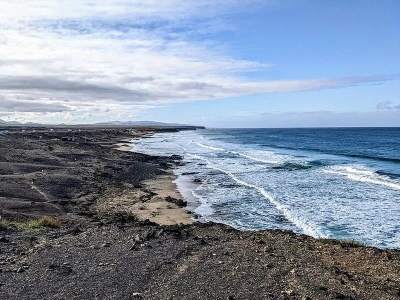 Playa del Castillo en La Oliva