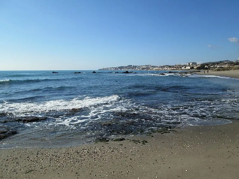 Playa del Chaparral en Mijas