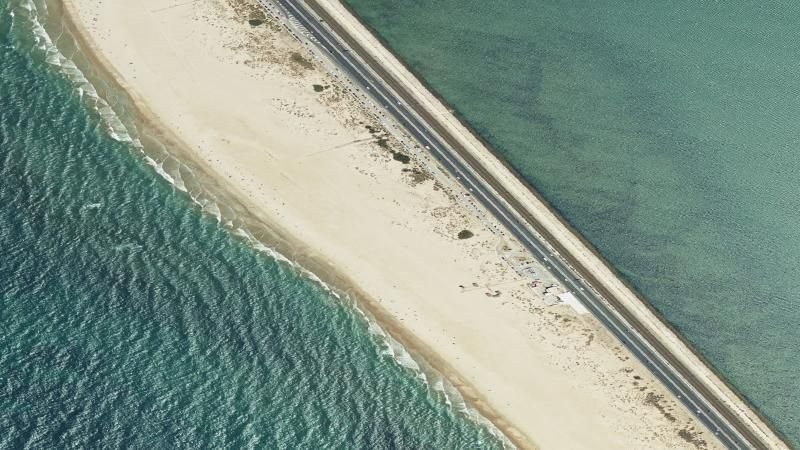 Vista aérea de El Chato, Cádiz