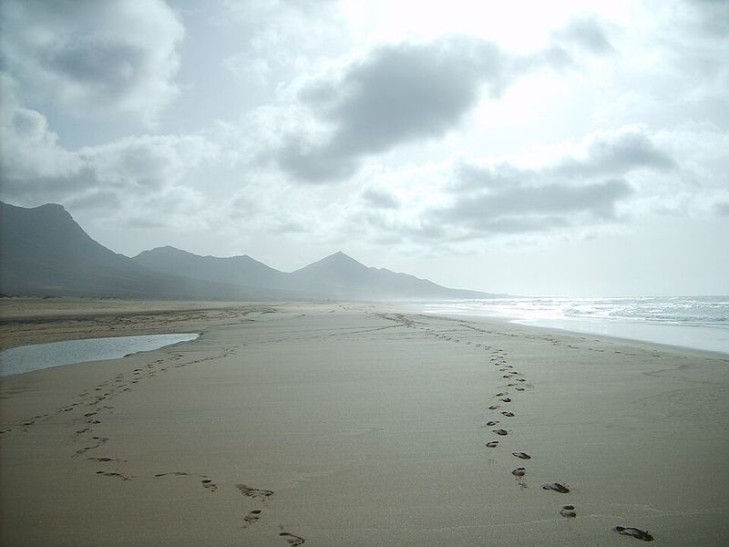 Playa El Cofete en Pájara