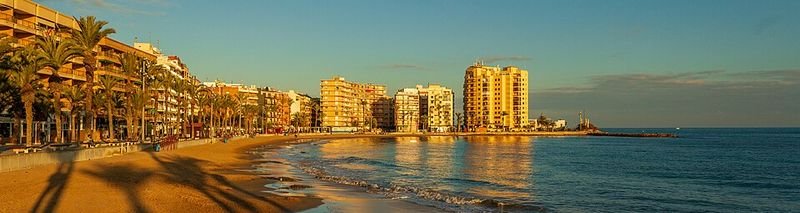 Playa El Cura en Torrevieja