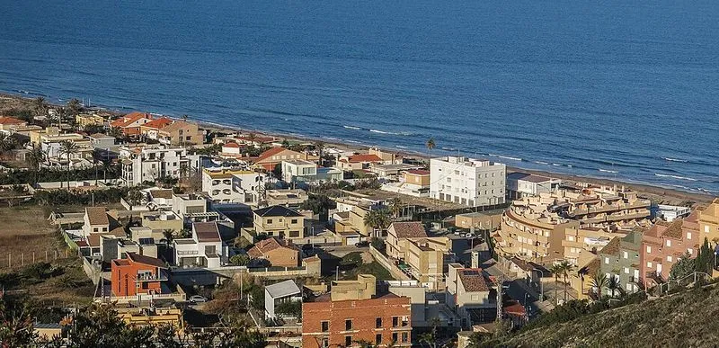 Playa del Dosel en Cullera