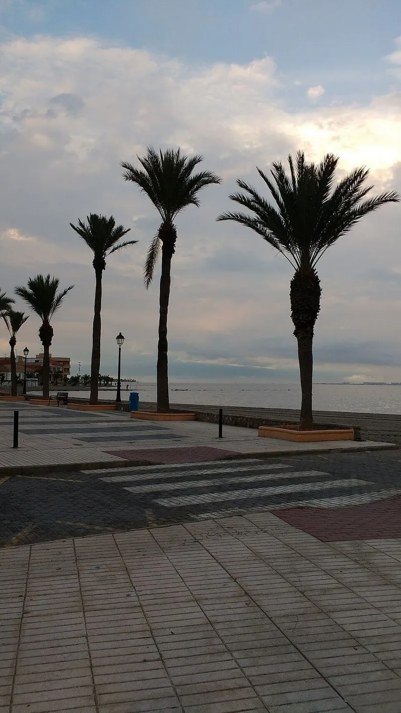 Playa del Espejo en Los Alcázares