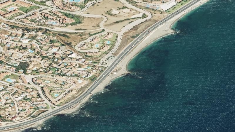 Vista aérea de El Faro, Mijas