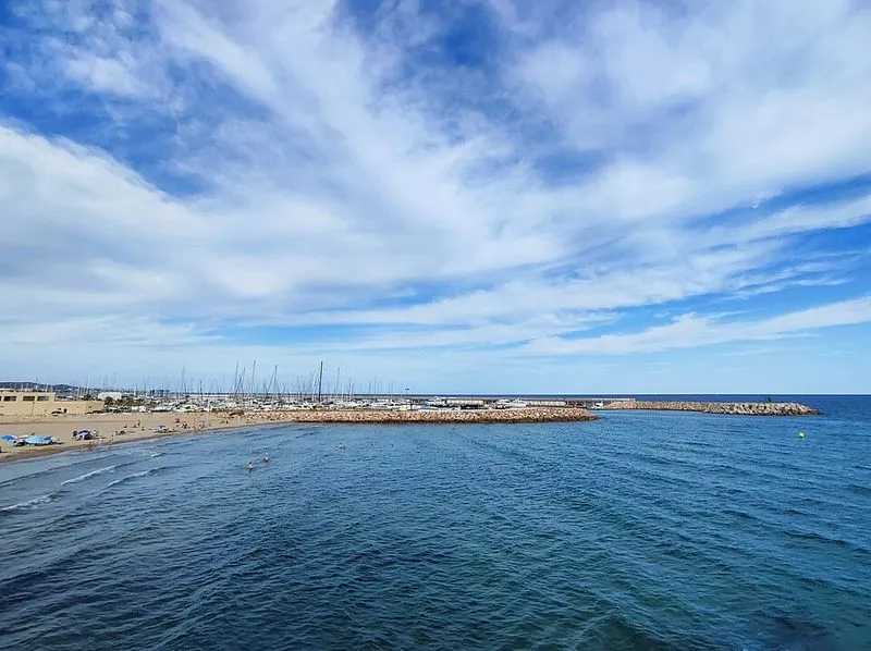 Playa del Francàs en El Vendrell