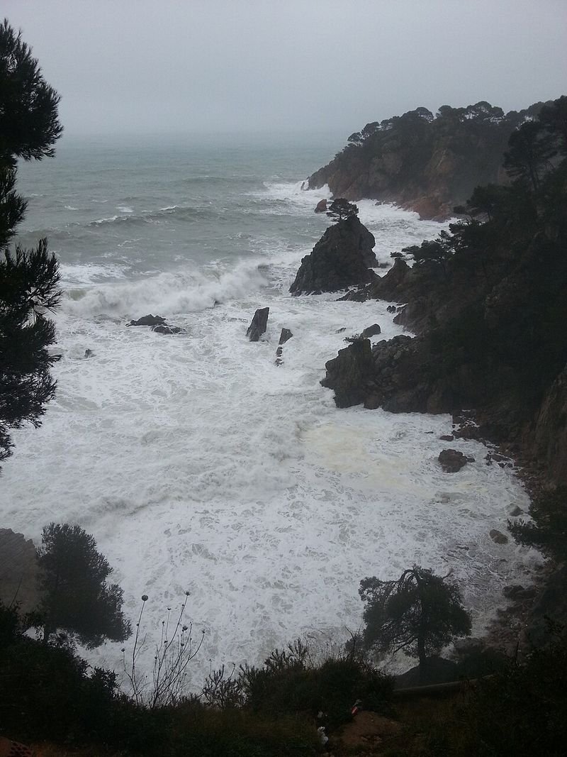 Playa El Golfet en Palafrugell