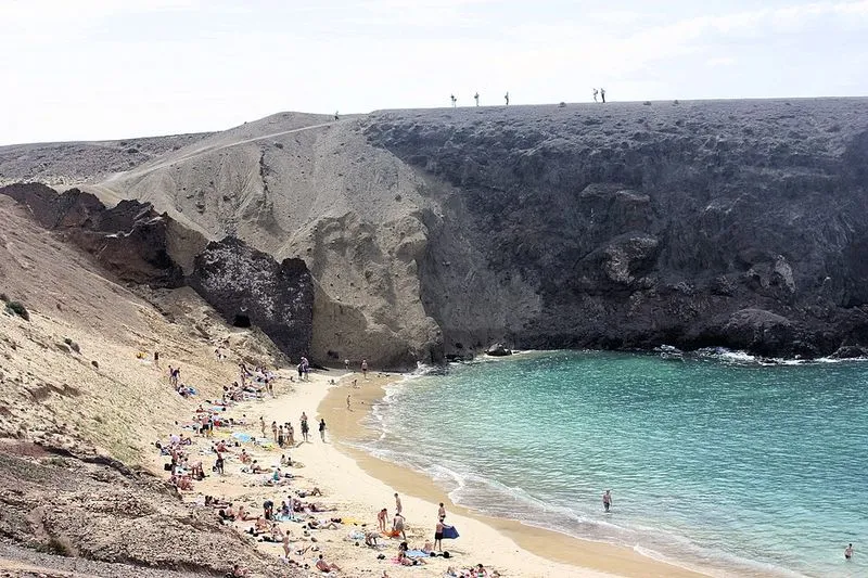 Playa El Papagayo en Yaiza, Las Palmas — foto 10 de 10