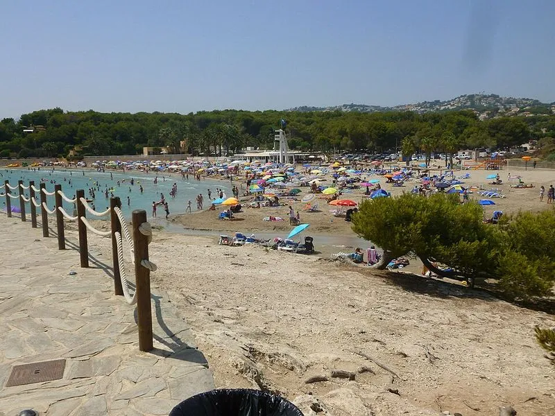 Playa del Portet en Teulada, Alicante — foto 8 de 10