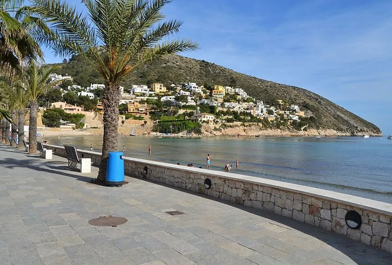 Playa del Portet en Teulada, Alicante — foto 9 de 10