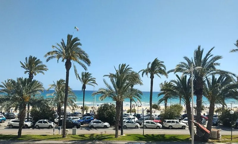 Playa del Postiguet en Alacant/Alicante, Alicante — foto 4 de 5