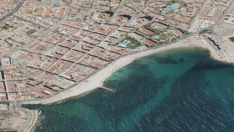 Playa del Salaret en Torrevieja