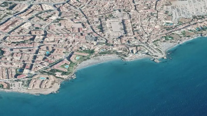 Playa del Salón en Nerja