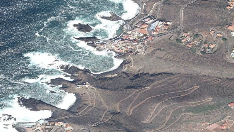 Vista aérea de El Sargo, Tacoronte