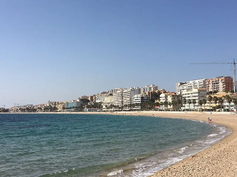 Playa del Tío Roig en Villajoyosa/La Vila Joiosa, Alicante — foto 4 de 4