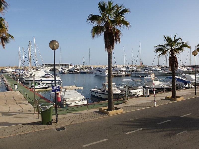 Playa El Tío Roig en Villajoyosa/La Vila Joiosa