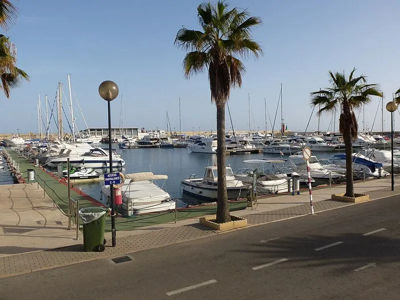 Playa del Tío Roig en Villajoyosa/La Vila Joiosa