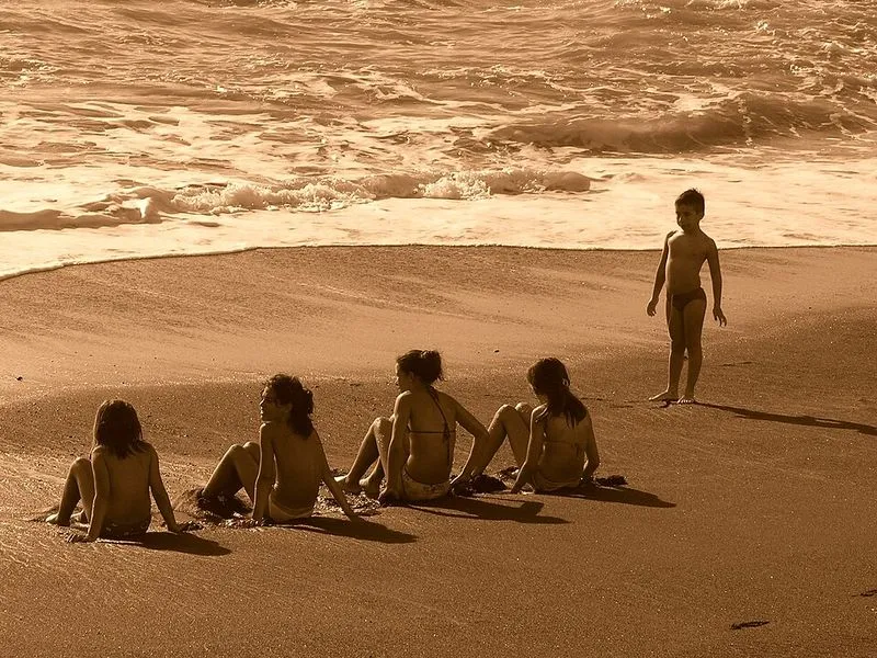 Playa El Trigo en Vallehermoso, Santa Cruz de Tenerife — foto 3 de 3