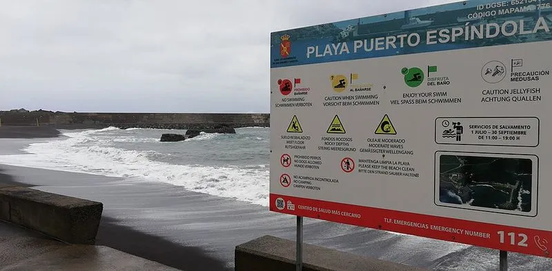 Playa El Varadero en San Andrés y Sauces, Santa Cruz de Tenerife — foto 2 de 3