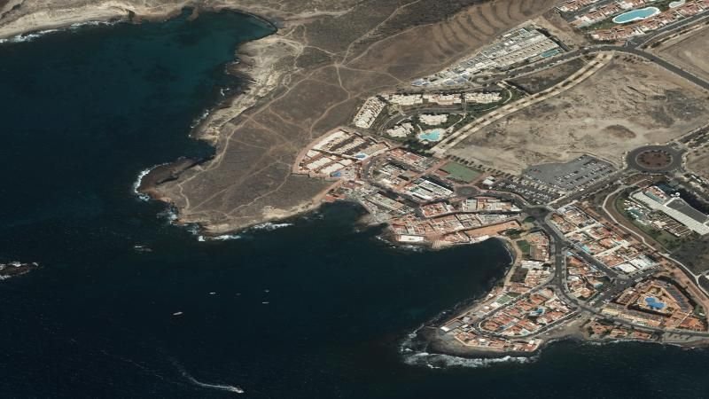 Vista aérea de El Varadero, Adeje