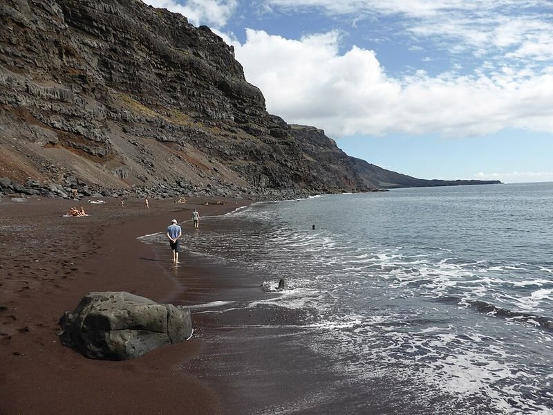 Playa El Verodal en Frontera, Santa Cruz de Tenerife