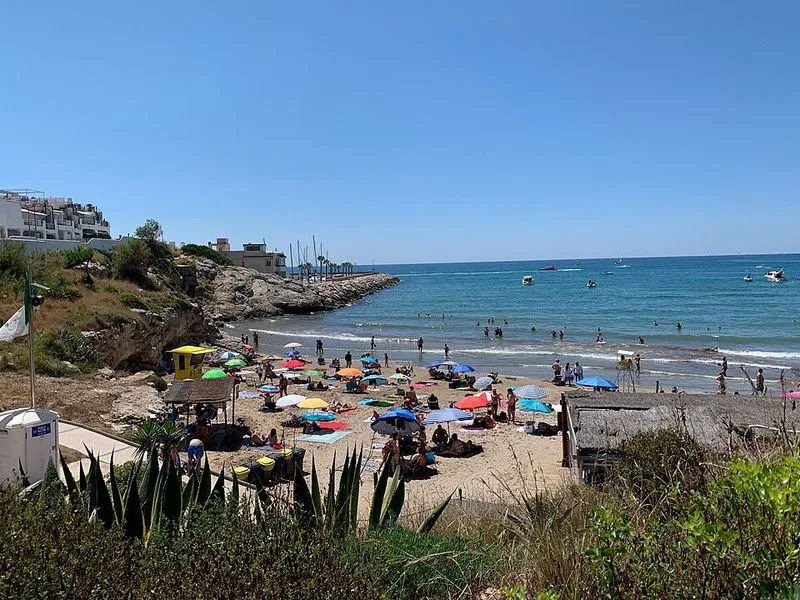 Playa Els Balmins en Sitges, Barcelona — foto 2 de 10