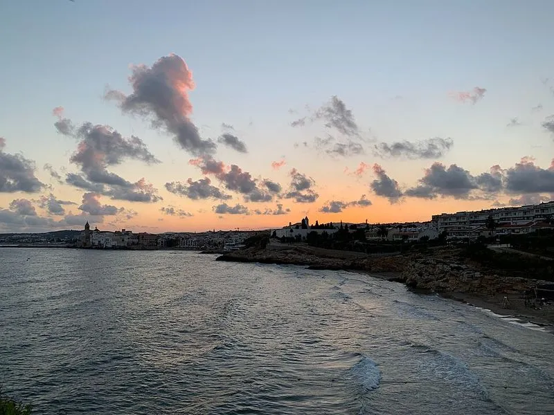 Playa Els Balmins en Sitges, Barcelona — foto 4 de 10