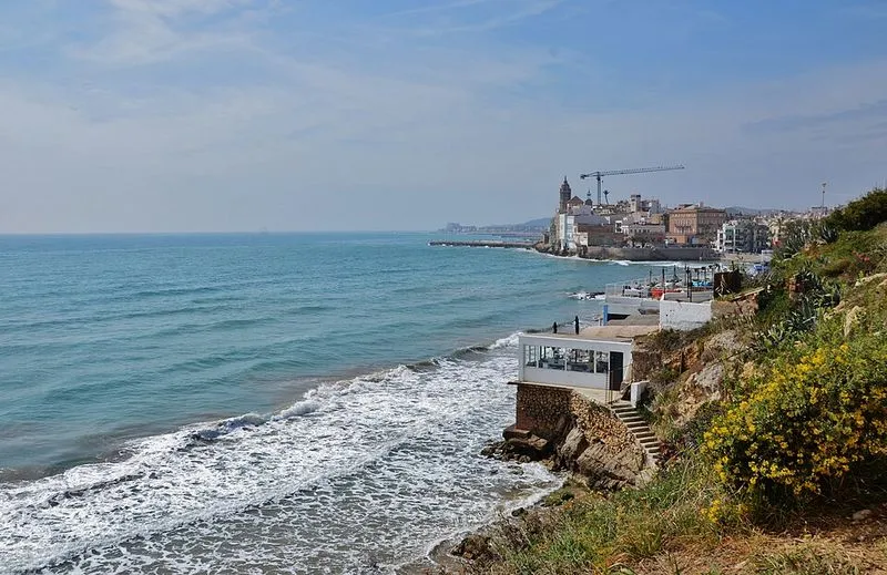 Playa Els Balmins en Sitges, Barcelona — foto 3 de 10