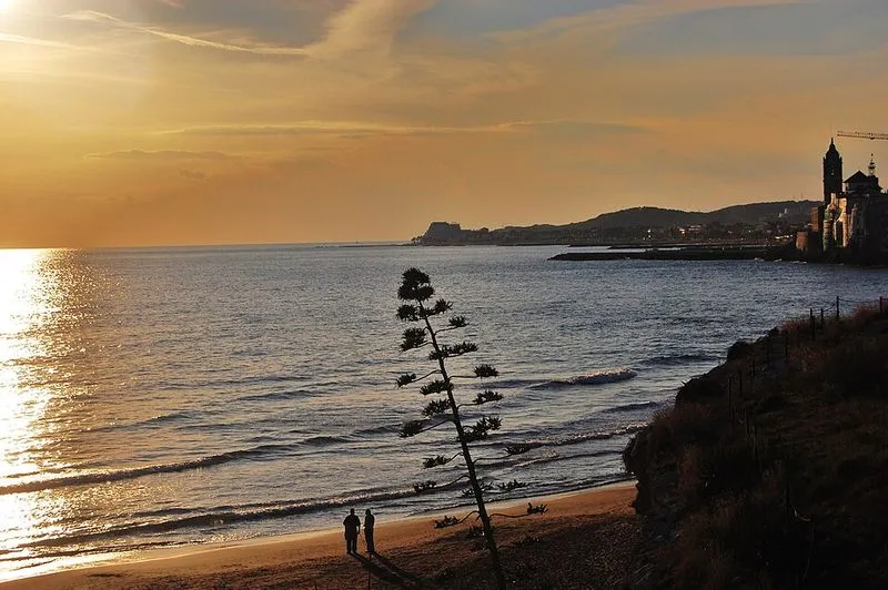 Playa Els Balmins en Sitges, Barcelona — foto 7 de 10
