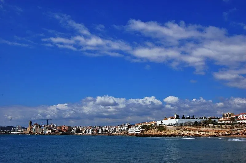 Playa Els Balmins en Sitges, Barcelona — foto 10 de 10