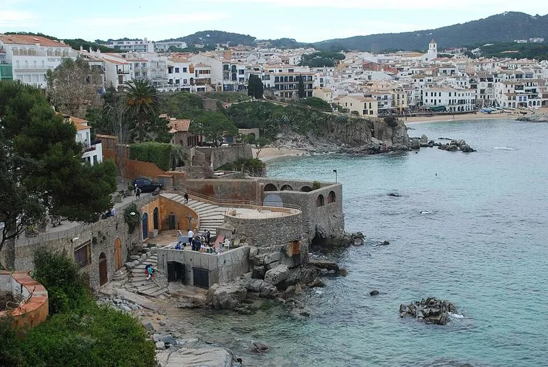 Playa de els Canyers en Palafrugell, Gerona — foto 2 de 6