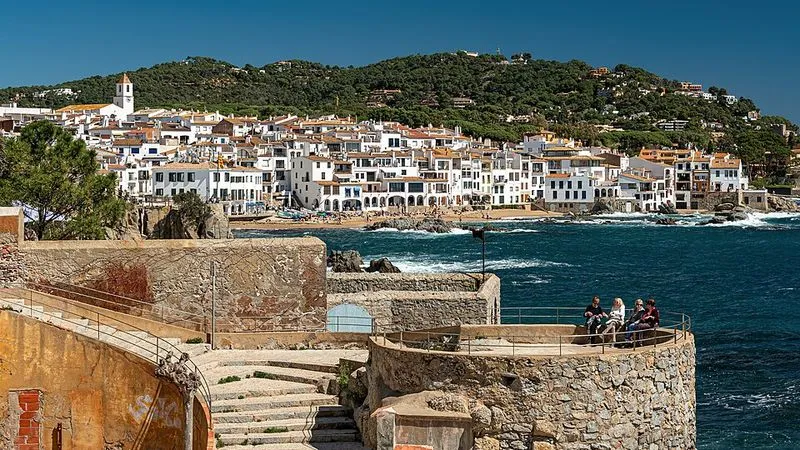 Playa de els Canyers en Palafrugell, Gerona — foto 5 de 6