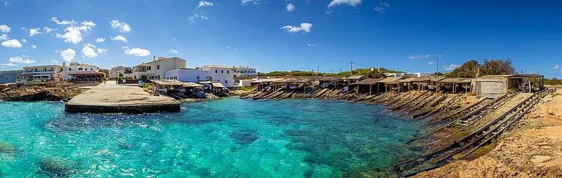 Es Caló en Formentera