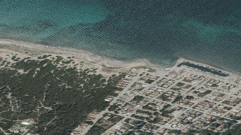 Vista aérea de Es Dolç, Santa Margalida