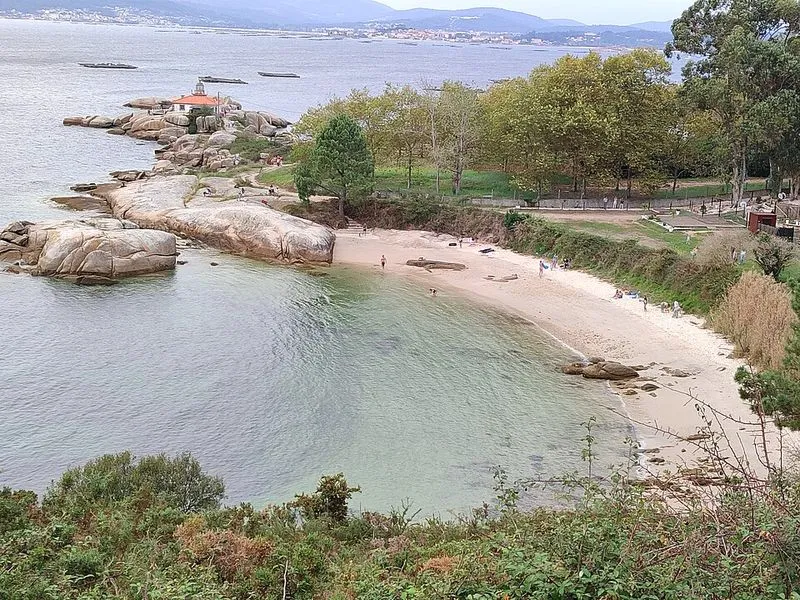 Playa Escarragadoira en A Illa de Arousa, Pontevedra — foto 2 de 5
