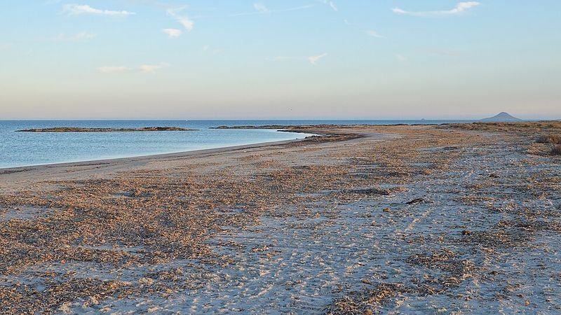 Playa Esculls de la Llana y Encañizadas en San Javier