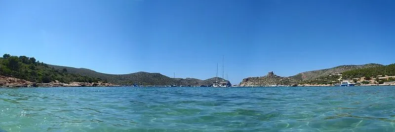 Playa de Espalmador en Palma de Mallorca, Islas Baleares — foto 2 de 4
