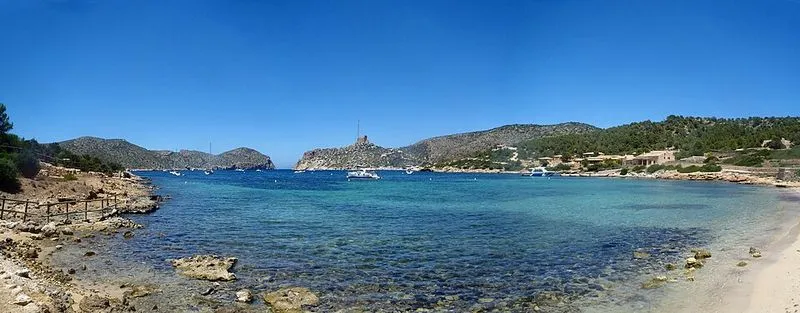 Playa de Espalmador en Palma de Mallorca, Islas Baleares — foto 3 de 4