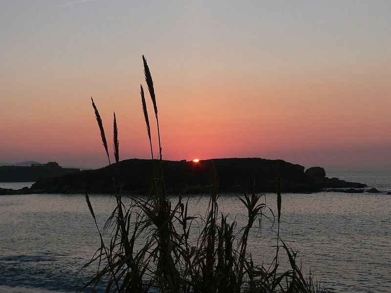 Playa Espiñeira en Sanxenxo