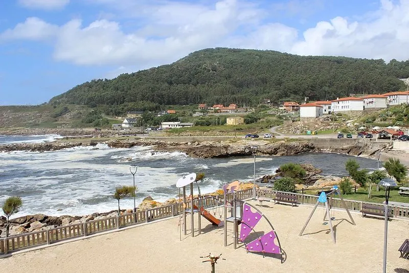 Playa de Fedorento en Bueu