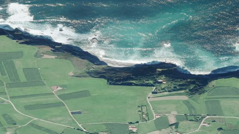 Playa de Fontanecha en Valdés