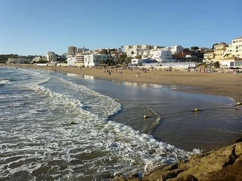 Playa de Fuentebravía en El Puerto de Santa María