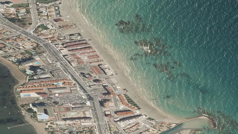 Playa de Galúa en Cartagena